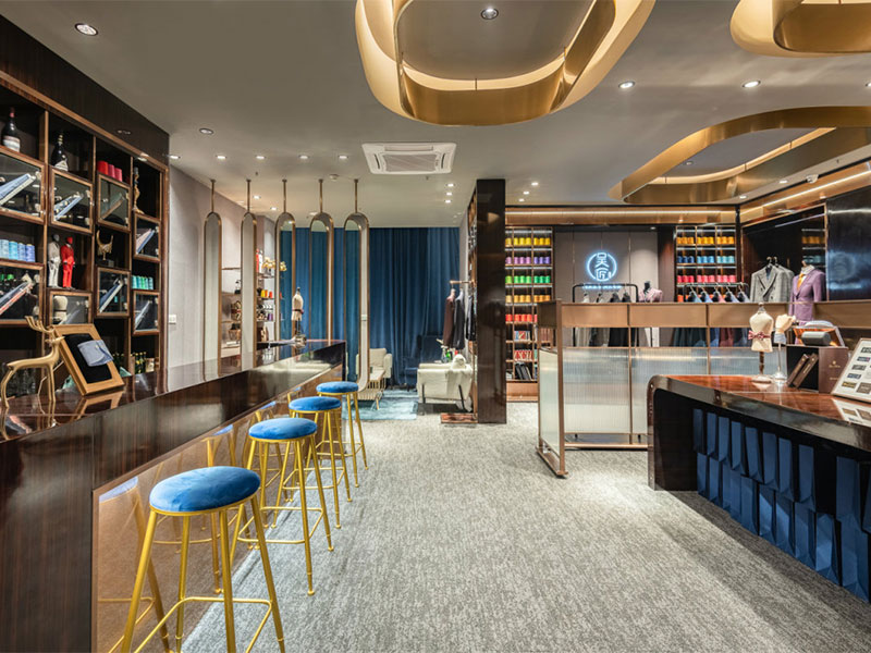 《吳匠》專業(yè)西服定制服裝店裝修